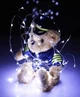 Гирлянда светодиодная нить роса 5м LED 50 на батарейках 3 шт AA и USB белый цвет White BRS - изображение 2