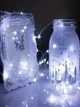 Светодиодная гирлянда LED капля росы 50led 5м на батарейках и USB Белый - изображение 2