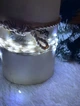 Гирлянда светодиодная роса на батарейках и USB 10 метров 100 Led 8 режимов White Alls - изображение 4
