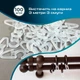 Крючки на кольца для штор прозрачные 50шт BRS - изображение 4