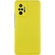 Чохол Silicone Cover Lakshmi Full Camera (AAA) для Xiaomi Redmi Note 10 Pro / 10 Pro Max Жовтий / Yellow Без бренду - зображення 1