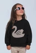 Свитшот Escabel Kids 110 см Черный (2125000857039) - изображение 1