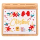 Сырная доска на бамбуковой подставке "Merry Christmas", 22*15 см (6020-006) - зображення 3