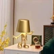 Нічник світлодіодний настільний Golden Mikki з магнітом та сенсорним керуванням Золотистий GM-020 - зображення 1
