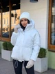 Матова зимова куртка Мод АЛАР- 144 білий 42-46 - изображение 2