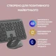 Комплект (клавиатура, мышь) беспроводной Logitech Signature Slim Combo MK950 Graphite (920-012490) - изображение 11