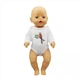 Набор одежды для куклы Беби Борн / Baby Born Костюм-тройка малиновый 8593 - изображение 5