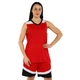 Форма баскетбольная LIDONG L050 (полиэстер, 6XL, Красный-черный) - изображение 4