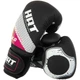 Перчатки боксерские на липучке Hard Touch Champions 8469 размер 14 унций Black-White-Red - изображение 2