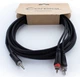 Коммутационный кабель mini Jack 3,5 stereo — 2x RCA 3м Cordial EY 3 WCC - изображение 1