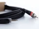 Коммутационный кабель mini Jack 3,5 stereo — 2x RCA 3м Cordial EY 3 WCC - изображение 4