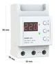 Реле напряжения ZUBR D25 (25 А, 5 500 ВА) (4820120220401) - изображение 7