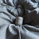 Постельное белье Washed Cotton Полутораспальное 150 x 220 Вареный хлопок Графитовое 70 х 70 - изображение 3