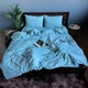 Постільна білизна Washed Cotton Євро 200 x 215 Варена бавовна Мятна 50 х 70 - зображення 6
