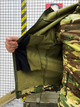 Тактична куртка Soft Shell з безліччю кишень та флісовою підкладкою Multicam S - зображення 5