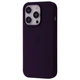 Чохол силіконовий VVave Premium Silicone Case Full для Apple iPhone 16 Pro elderberry - зображення 1