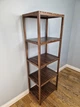 Стелаж (этажерка) 1500х520х360 мм WoodDecor из натурального дерева Коричневый - изображение 1