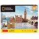 3D пазл объемный Cubic Fun National Geographic Биг-Бен 94 детали DS0992h - изображение 2