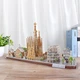 3D пазл CubicFun City Line Барселона (MC256h) 4965088 - зображення 6