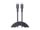 Кабель AUKEY Type-C/Type-C 100W 1.8m (CB-SCC102) чорний - изображение 1
