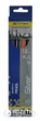 Набір графітних олівців 12 шт Buromax Silver HB з гумкою (BM.8510) - зображення 2