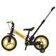 Детский велосипед велобег PROFI KIDS 12 д. MB 1021-4, 4 в 1 с родительской ручкой желто-черный - изображение 7
