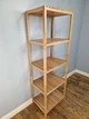 Стелаж (этажерка) 1500х520х360 мм WoodDecor из натурального дерева покрытый лаком - изображение 7