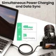 Кабель UGREEN US132 USB 2.0 to Mini-USB 5 Pin Male Cable 1m Black (UGR-10355) - изображение 5