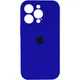 Захисний чохол-накладка Silicone Full Case AA Camera Protect для Apple iPhone 15 Pro Shiny Blue (FullAAi15P-45) - зображення 1