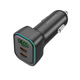 Автомобільний зарядний пристрій BOROFONE BZ28C Trophie PD60W(2C1A) car charger Black - изображение 4