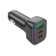 Автомобільний зарядний пристрій BOROFONE BZ28C Trophie PD60W(2C1A) car charger Black - изображение 5