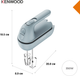 Набір Кухонна колекція Kenwood Go Collection CPG35.000GY (Кухонна машина KMZ 35.000GY + Подрібнювач FDP22.000GY + Міксер HMP40.000GY) - зображення 17