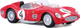 Metalowy model samochodu Bburago Ferrari 250 Testa Rossa 1959 1:43 (4893993363070) - obraz 4