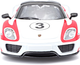 Metalowy model samochodu Bburago Porsche Race 918 Weissach 1:24 (4893993280094) - obraz 5