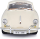 Metalowy model samochodu BBurago Porshe 356B Coupe 1:24 Kość słoniowa (4893993220793) - obraz 3