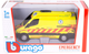 Metalowy model samochodu BBurago Volkswagen Crafter Ambulans 1:50 (4893993320110) - obraz 1