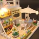 Румбокс Рожевий лофт DIY House Roombox Pink loft Інтер'єрний конструктор M033 з куполом - зображення 7