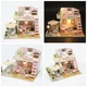 Румбокс Рожевий лофт DIY House Roombox Pink loft Інтер'єрний конструктор M033 з куполом - зображення 4