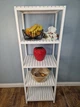 Стелаж (этажерка) 1500х520х360 мм WoodDecor из натурального дерева Белый - изображение 3