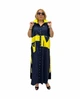 Жіноча сукня з великими кишенями Туреччина YOUR JOSEPHINE - Fashion 70 (3 турецький розмір) Жовто-синє - зображення 2