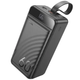 Powerbank Hoco J123C зі швидкою зарядкою 22,5W 60000 mAh з ліхтарем чорний G-11463 - зображення 1