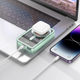 Powerbank Hoco Q14А зі швидкою зарядкою 20W 10000 mAh безпровідна зарядка MagSafe зелений G-11301 - изображение 4