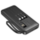 Powerbank BOROFONE BJ53 10000 mAh + кабелі Type-C/Lightning/micro USB/USB білий G-11561 - изображение 3