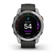 Сталевий розумний годинник Garmin Epix Gen 2 (010-02582-01) cірий з силіконовим ремінцем - изображение 6