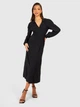 Платье летнее женское Boohoo GZZ69999 36 Черное (KAY2000001550168) - изображение 3
