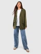 Жіночий піджак Boohoo GZZ72232 34 Хакі (KAY2000001550359) - зображення 3