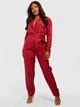 Комбинезон женский Boohoo GZZ30323 56 Бордовый (KAY2000001550670) - изображение 1