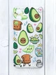 Прозрачный чехол на Samsung Galaxy A06 (A065) Милашки авокадо каваи (принт 305) - изображение 1