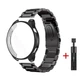 Комплект для годинника Amazfit Balance чорний (чохол + ремінець Rolex design 22 мм) - зображення 1