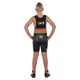 Трико для борьбы детское Ukraine SP-Sport 6607-1 размер 6XS (133-137см) Black - изображение 5
